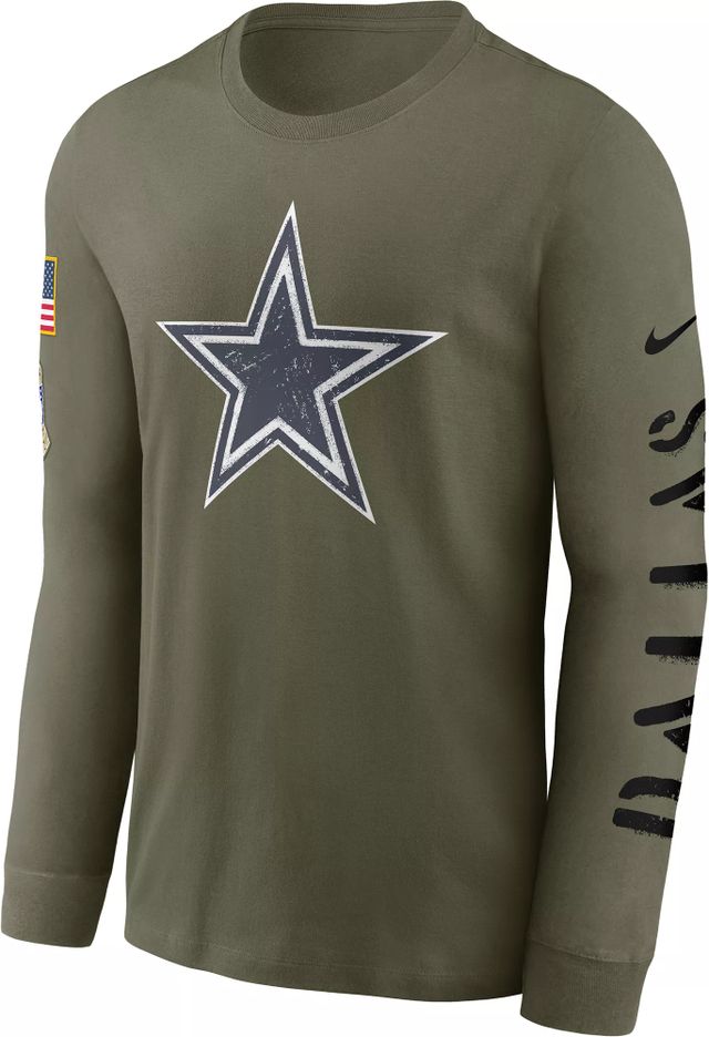 Dallas Cowboys Nike Sideline Legend Performance Long Sleeve Shirt S / Navy by Fan Shop Today