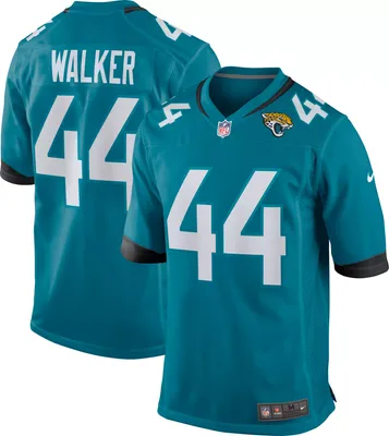 Nike Men's Jacksonville Jaguars Travon Walker #44 Teal Game Jersey