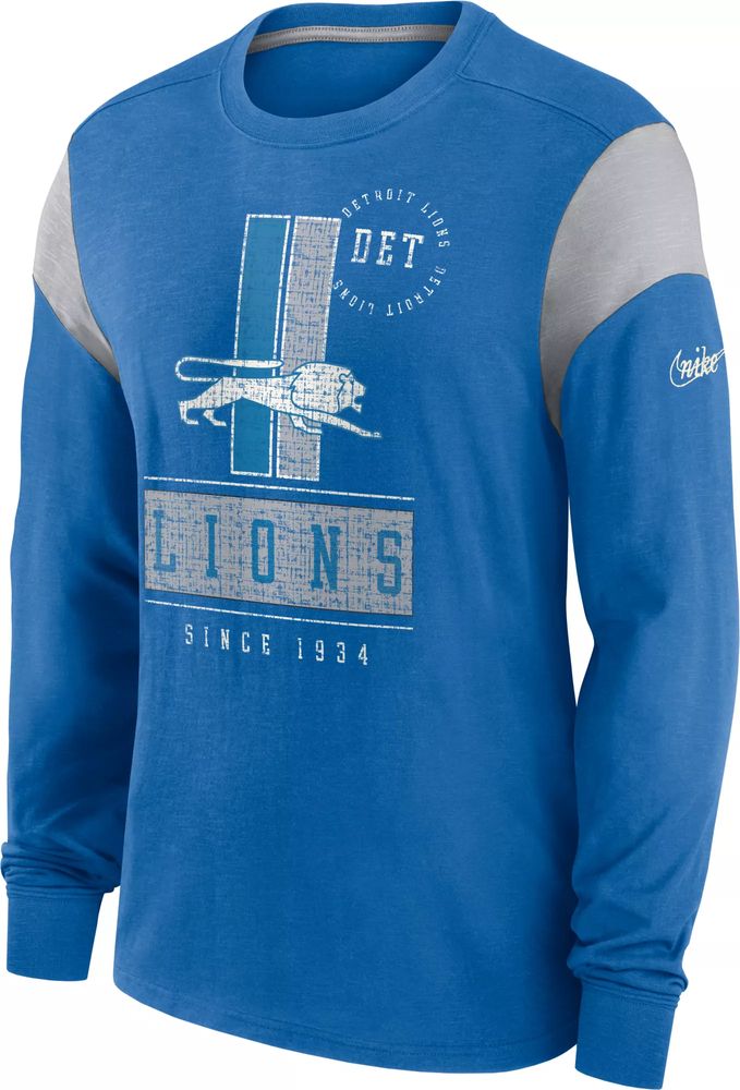 Nike Detroit Tigers Navy Team Logo Long Sleeve T-Shirt