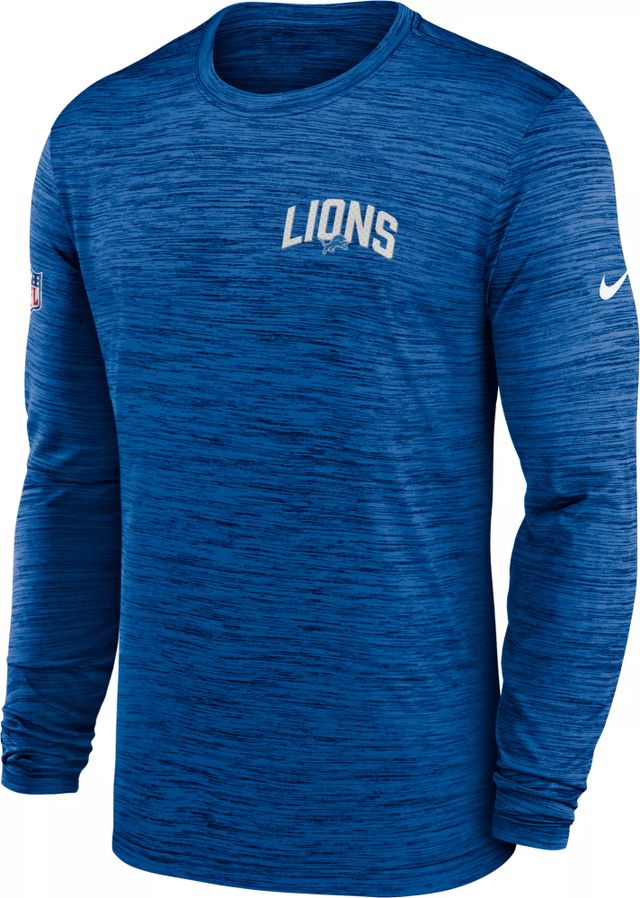 Nike Men's Detroit Lions Jared Goff #16 Blue T-Shirt