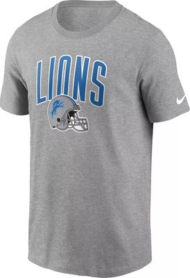 Nike Men's Detroit Lions Sideline Velocity Blue Long Sleeve T-Shirt