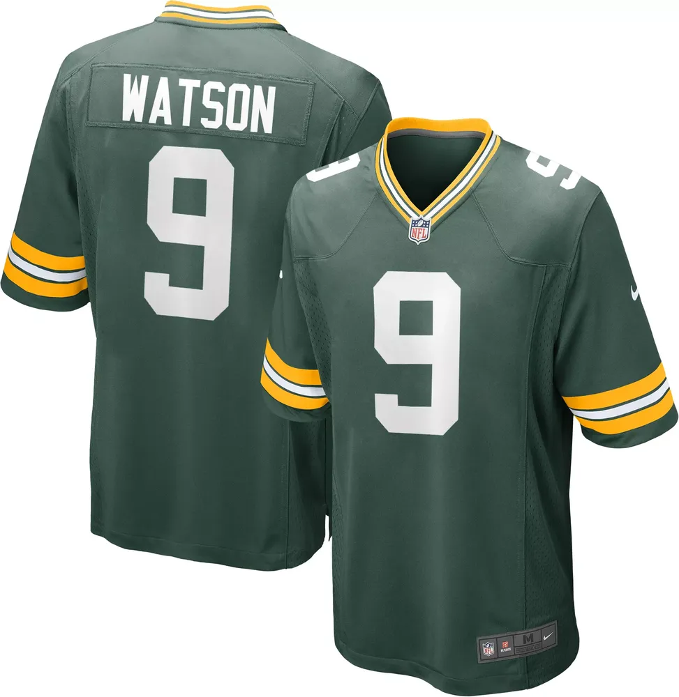 Nike Men's Green Bay Packers Christian Watson #9 Green Game Jersey