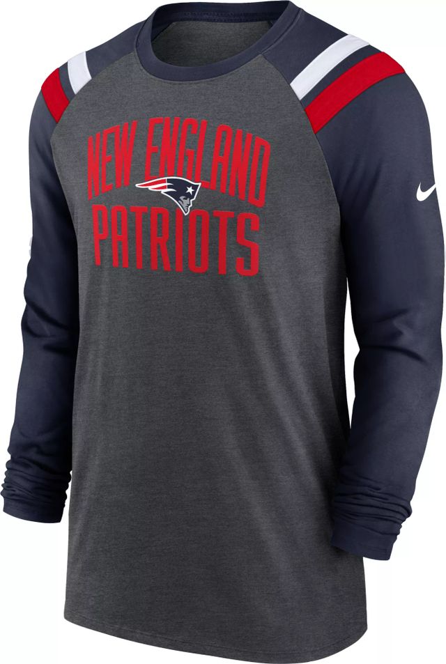 Men's Nike Navy New England Patriots Blitz Essential T-Shirt