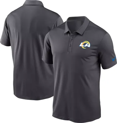 Nike Men's Los Angeles Rams Franchise Anthracite Polo