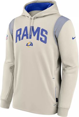 Dick's Sporting Goods Nike Men's Los Angeles Rams Salute to Service Olive  Therma-FIT Hoodie