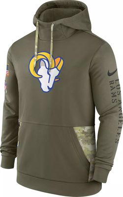 Nike Dri-FIT Salute to Service Logo (NFL Los Angeles Rams) Women's Pullover  Hoodie