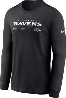 Nike Men's Dri-Fit Sideline Team (NFL Carolina Panthers) Long-Sleeve T-Shirt in Blue, Size: Small | 00LX44I9D-0BI