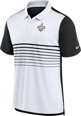 Nike Men's New Orleans Saints Dri-FIT Black Polo