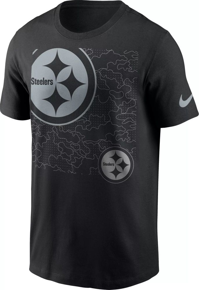 Youth Pittsburgh Steelers Sideline Legend Velocity Gold T-Shirt