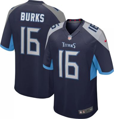 Men's Nike Derrick Henry Navy Tennessee Titans Name & Number T-Shirt 