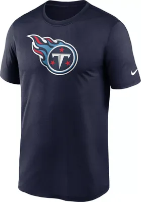 Nike Men's Tennessee Titans Legend Logo Navy T-Shirt