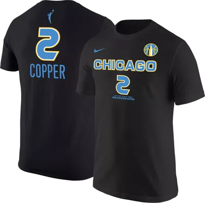 Nike Men's Chicago Sky Kahleah Copper #2 Black T-Shirt