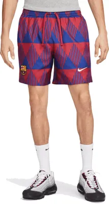 Nike FC Barcelona 2023 Red/Blue Flow Short