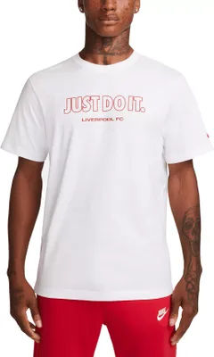 Nike Liverpool FC 2023 Just Do It White T-Shirt