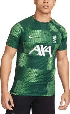 Nike Liverpool FC 2023 Green Prematch Jersey