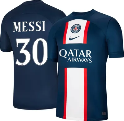 Nike Paris Saint-Germain 2022 Lionel Messi #30 Home Replica Jersey