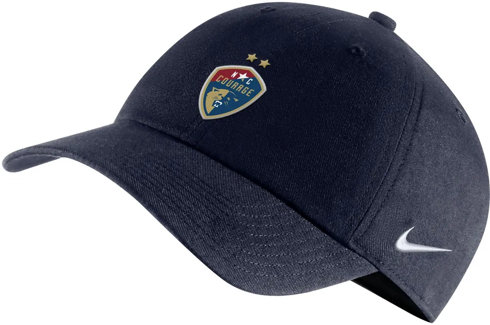 Nike North Carolina Courage Campus Navy Adjustable Hat