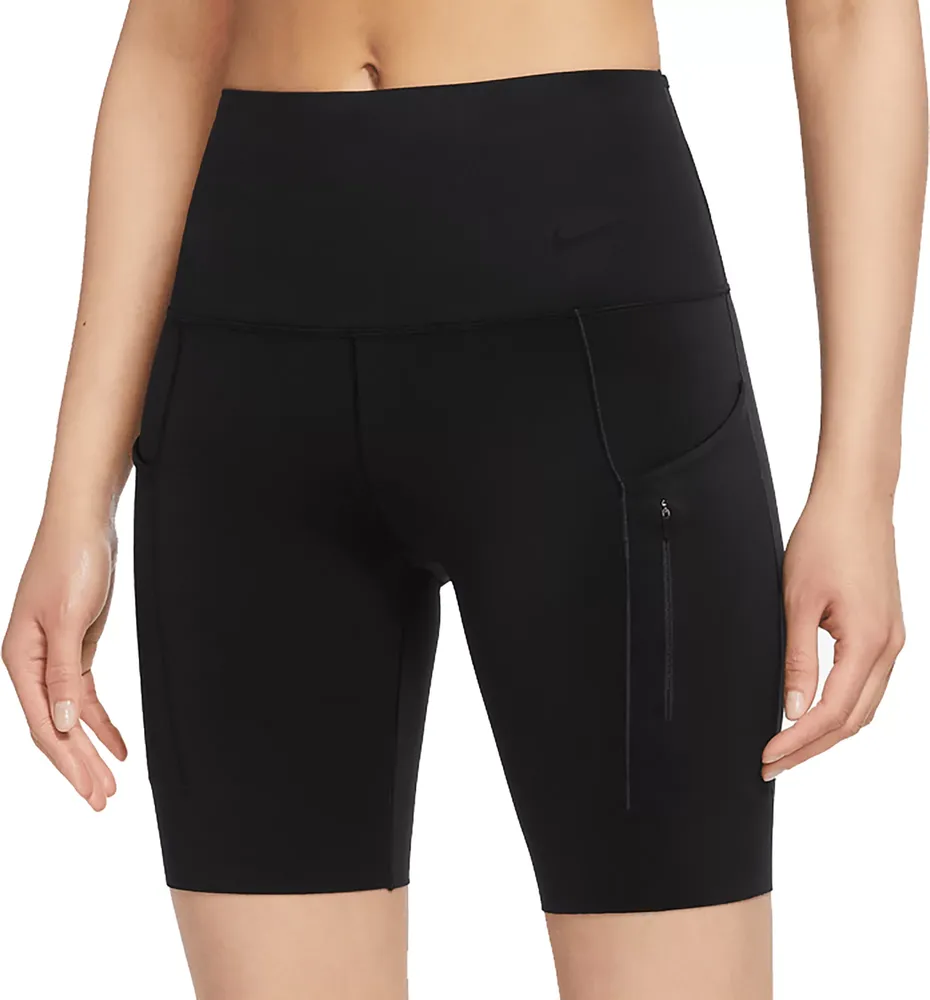 Nike Women's Go Firm-Support Mid-Rise 8" Biker Shorts