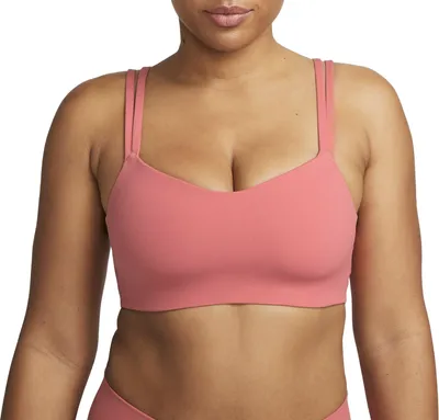 Nike Women's Alate Trace Light-Support Padded Strappy Sports Bra