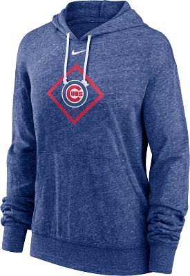 Nike Women's Chicago Cubs Blue Vintage Diamond Icon Hoodie