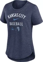 Nike Women's Kansas City Royals 2023 Connect Tri-Blend T-Shirt