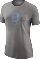 Nike Women's UCLA Bruins Grey Dri-FIT Cotton Crew T-Shirt