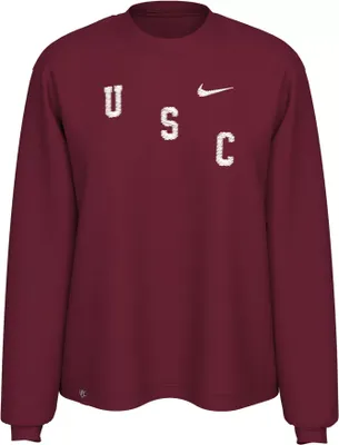 Nike Women's USC Trojans Cardinal Varsity Boxy Long Sleeve T-Shirt