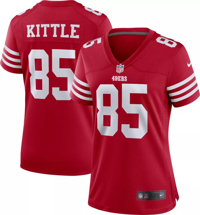 Nike Men's San Francisco 49Ers George Kittle #85 Gym Red T-Shirt