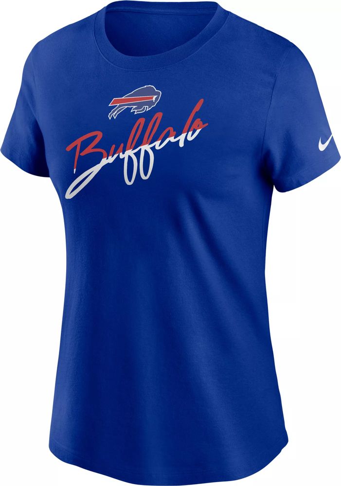 Dick's Sporting Goods Nike Women's Buffalo Bills City Roll Royal T-Shirt