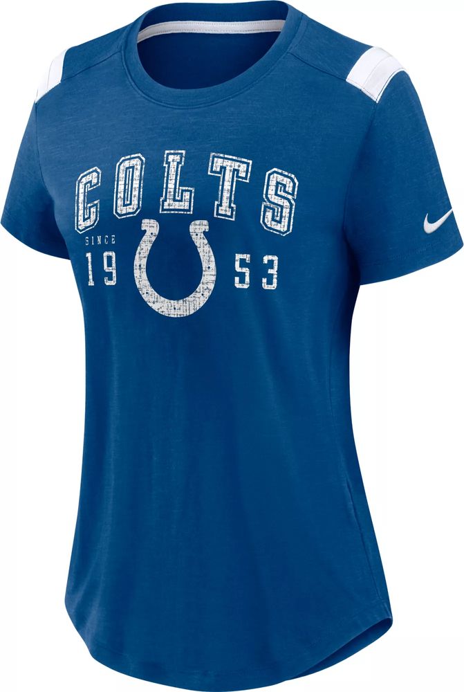 Nike / Men's Indianapolis Colts State Logo Blue T-Shirt