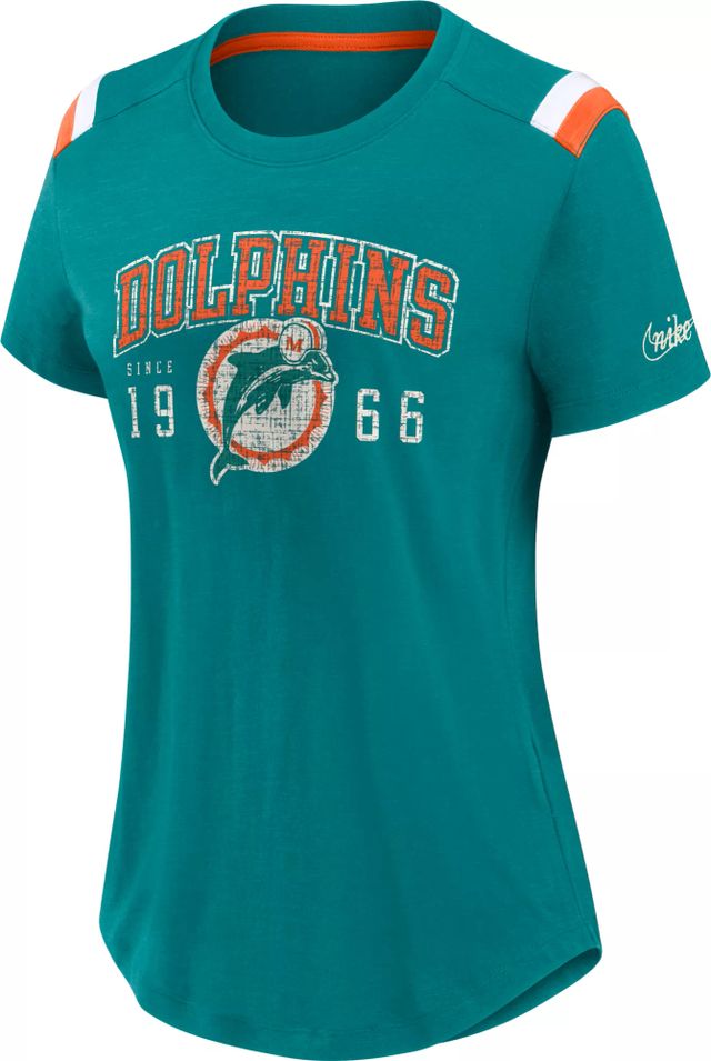 Dick's Sporting Goods Nike Women's Miami Dolphins Slant White V