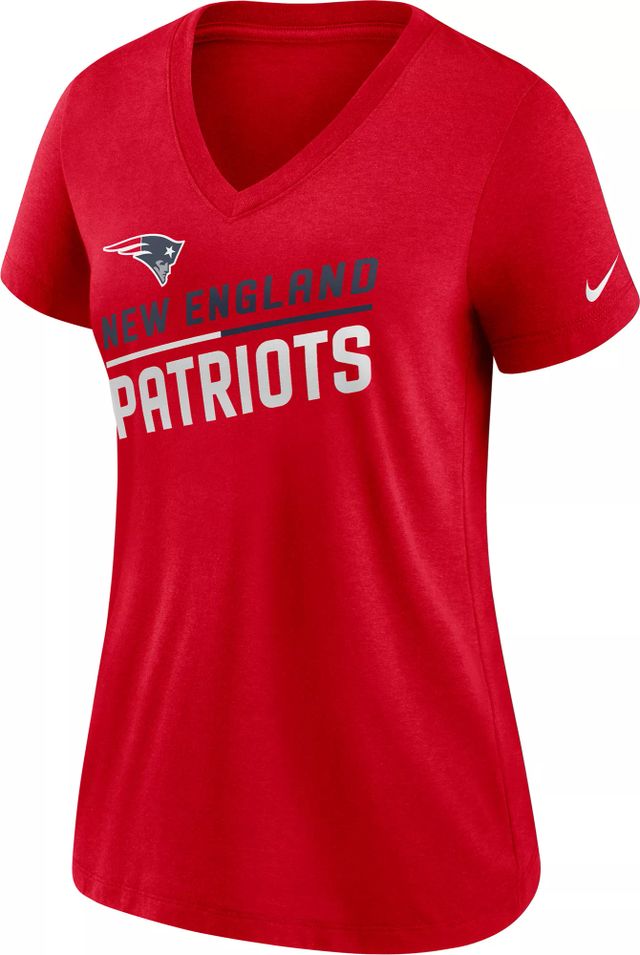 Dick's Sporting Goods New Era Apparel Women's New England Patriots Glitter  Gel Blue T-Shirt