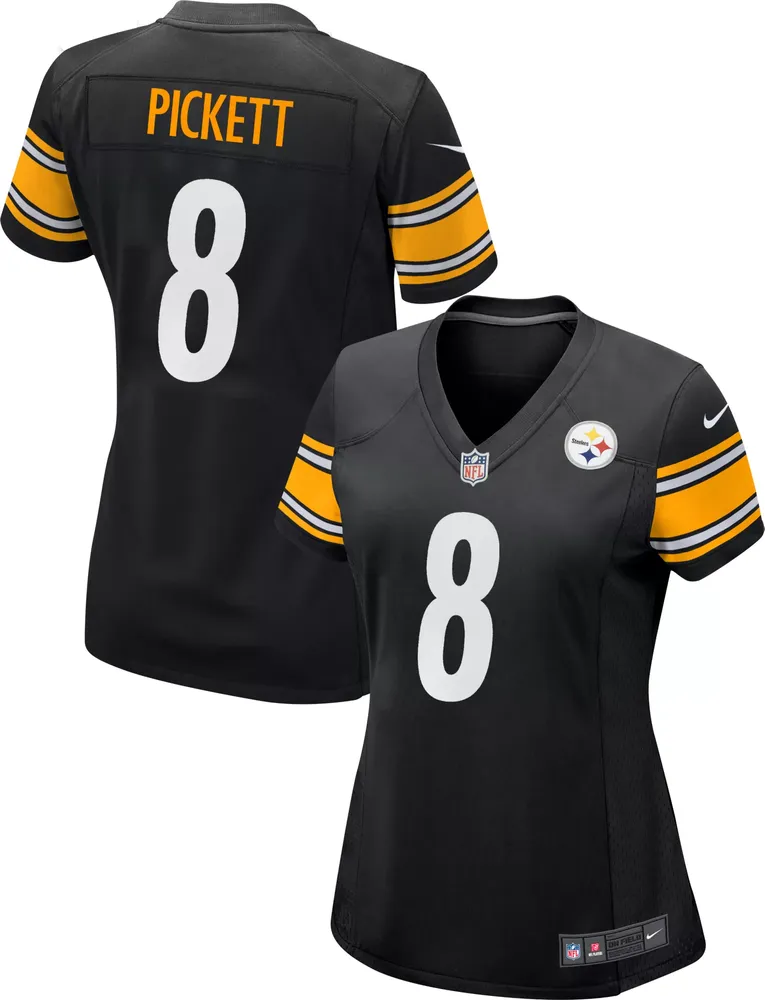 Nike Women's Pittsburgh Steelers Kenny Pickett #8 Black Game Jersey