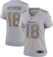 Nike Women's Minnesota Vikings Justin Jefferson #18 Atmosphere Grey Game Jersey