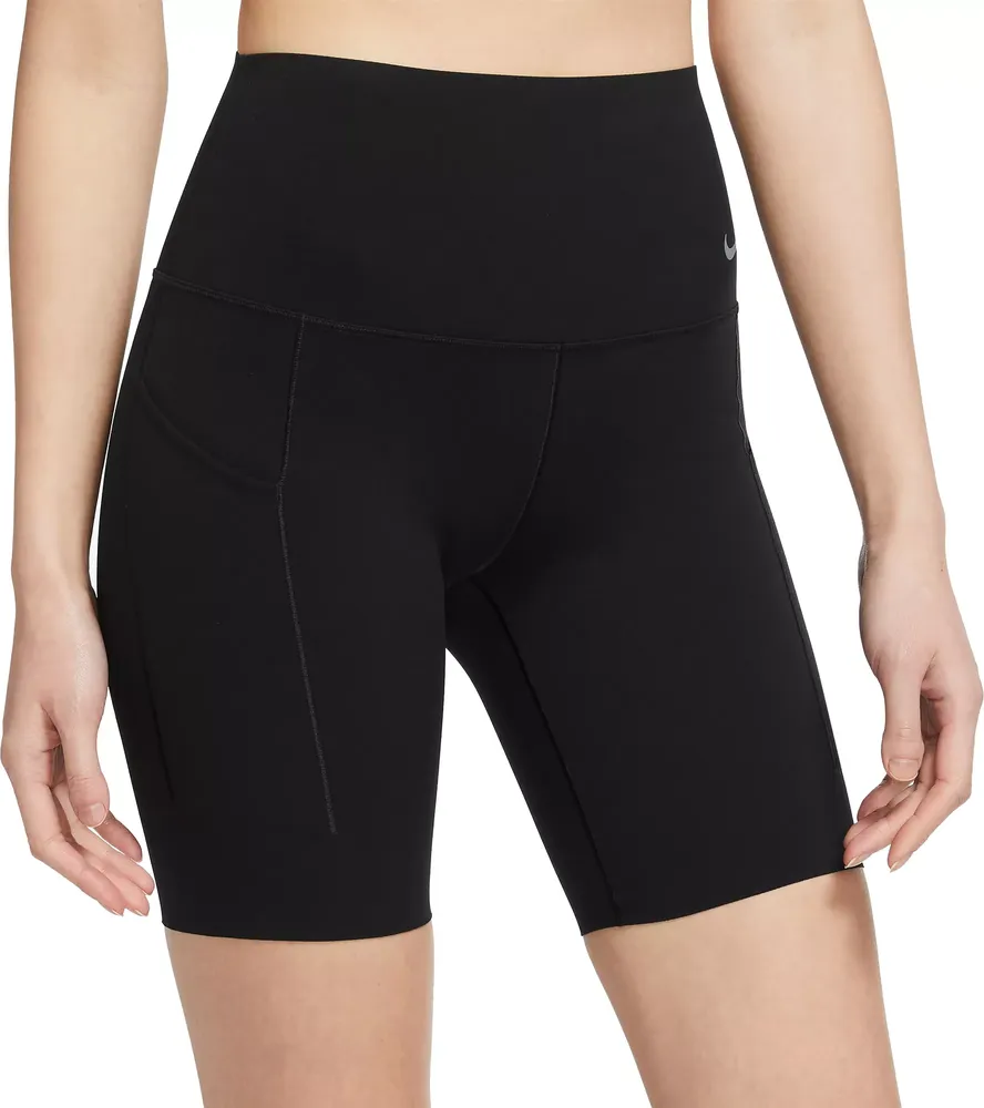 Nike Women's Universa Medium-Support High-Waisted 8" Biker Shorts