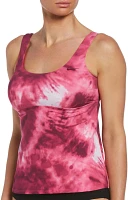 Nike Women's Tie Dye Scoop Neck Tankini