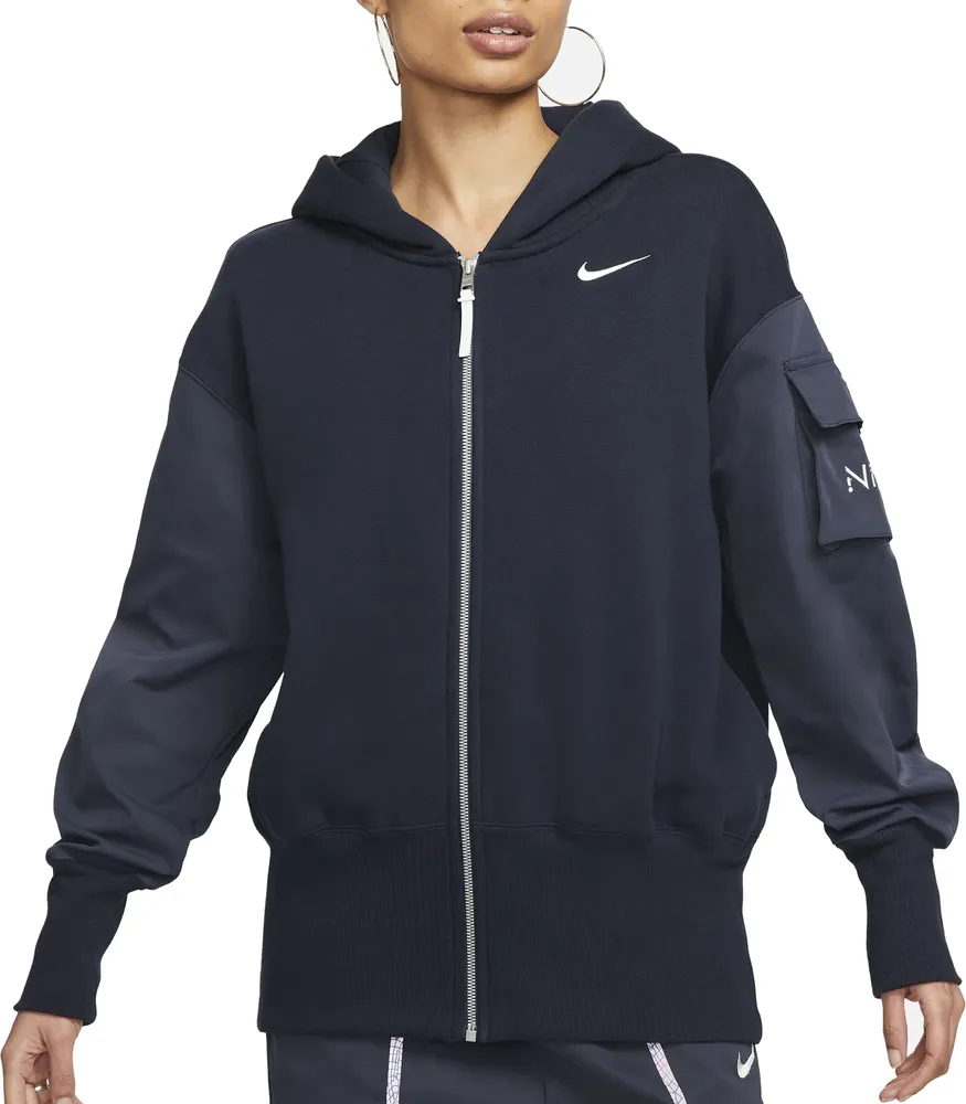 Nike Women's Serena Williams Design Crew Full-Zip Sweatshirt