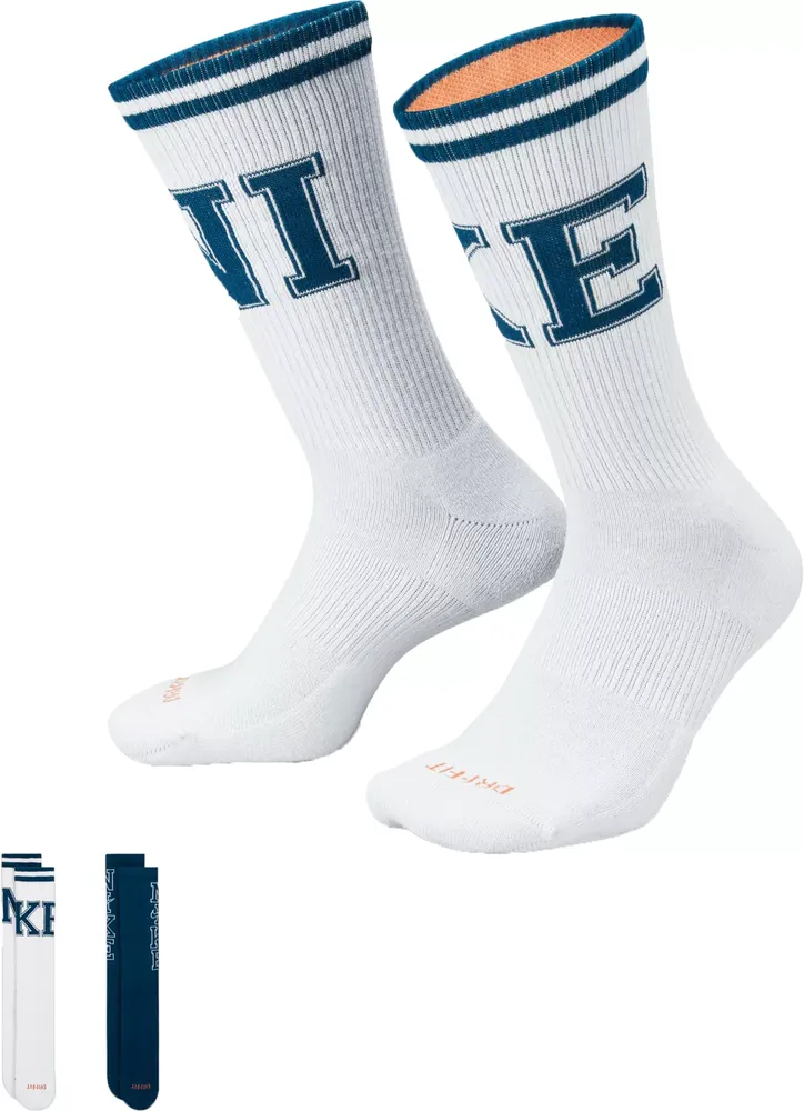 Nike Women's Everyday Cushion Crew Socks 2 Pack