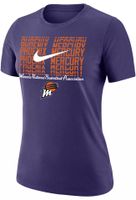 Nike Women's Phoenix Mercury Purple Short Sleeve T-Shirt