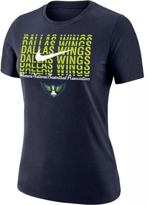 Nike Women's Dallas Wings Navy Short Sleeve T-Shirt