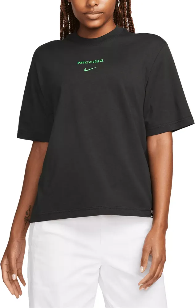 Nike Women's Nigeria 2023 Fear Green T-Shirt