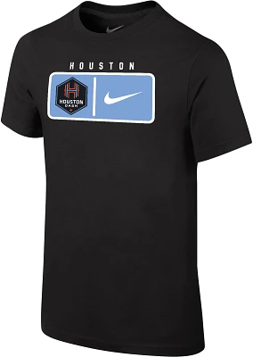 Nike Youth Houston Dash Team Black T-Shirt