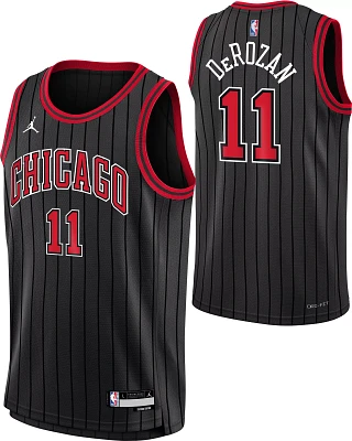 Nike Youth Chicago Bulls Demar Derozan #11 Black Dri-FIT Swingman Jersey