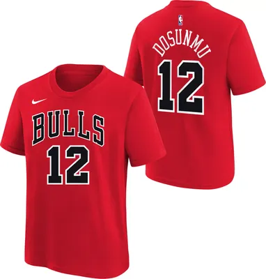 Nike Youth Chicago Bulls Ayo Dosunmu #12 Red T-Shirt