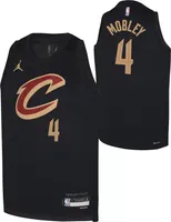 Nike Youth Cleveland Cavaliers Evan Mobley #4 Black Dri-FIT Swingman Jersey