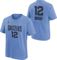 Nike Youth Memphis Grizzlies Ja Morant #12 Blue T-Shirt