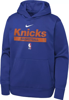 Nike Youth New York Knicks Blue Spotlight Pullover Fleece Hoodie