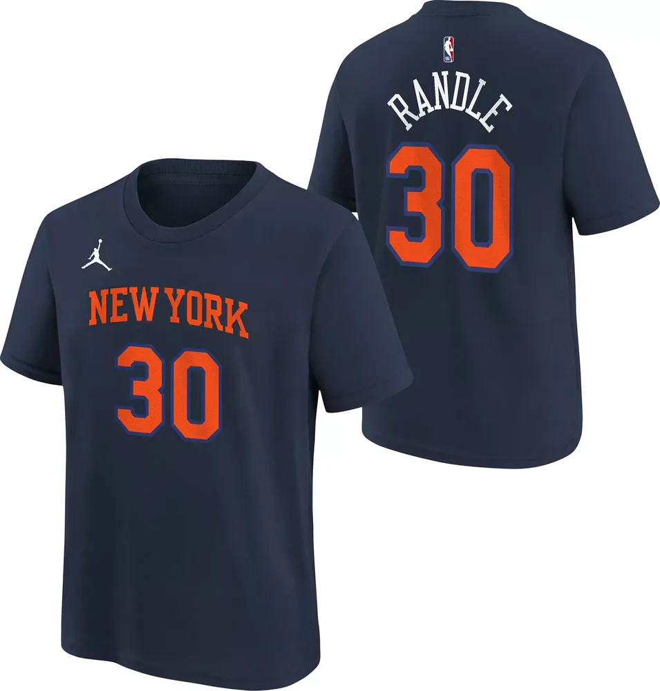 Nike Youth New York Knicks Julius Randle #30 Navy T-Shirt