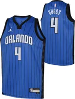 Nike Youth Orlando Magic Jalen Suggs #4 Blue Dri-FIT Swingman Jersey