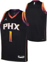 Nike Youth Phoenix Suns Devin Booker #1 Black Dri-FIT Swingman Jersey